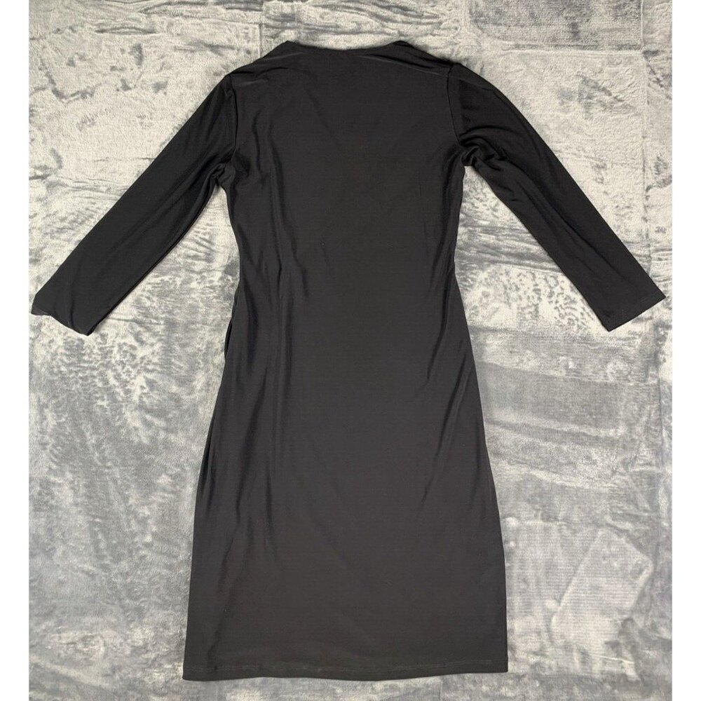 Anne Klein Women's Size 2 Black Pencil Dress - Picture 4 of 5